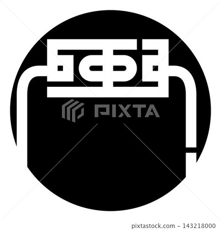 Connecting and transferring data with cable plug icon Connecting and transferring data with cable plug icon 143218000