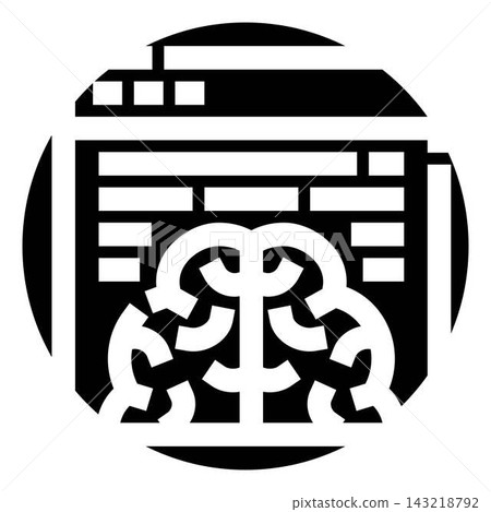 Artificial intelligence brain learning new data online Artificial intelligence brain learning new data online 143218792