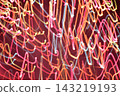 Light traces of fireworks 143219193