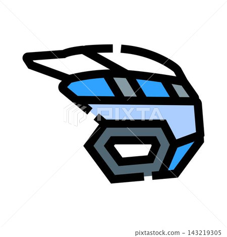 Extreme sport protective helmet illustration for safety Extreme sport protective helmet illustration for safety 143219305