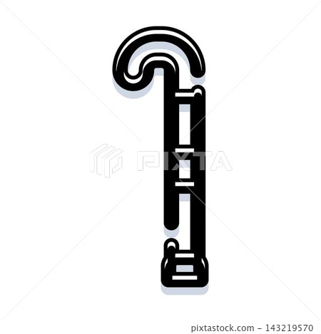 Walking cane providing mobility assistance and support Walking cane providing mobility assistance and support 143219570