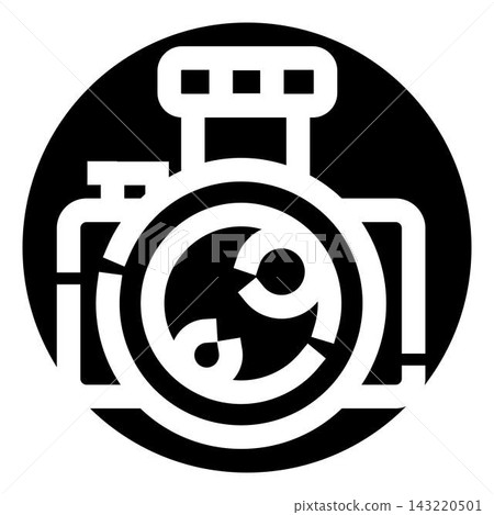 Minimalist camera icon for photography concept Minimalist camera icon for photography concept 143220501