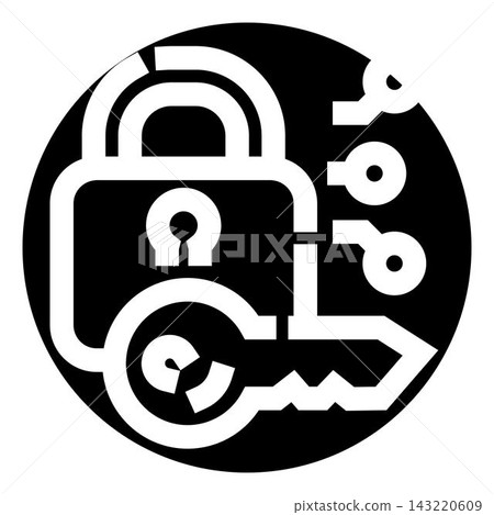 Digital security padlock with integrated circuit key Digital security padlock with integrated circuit key 143220609