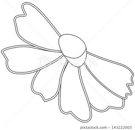 Minimalist Botanical Wildflower Line Art Minimalist Botanical Wildflower Line Art 143222003