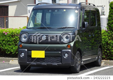 汽車停在停車場 汽車停在停車場 143222223