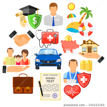 Insurance Services Concept Insurance Services Concept 143222283