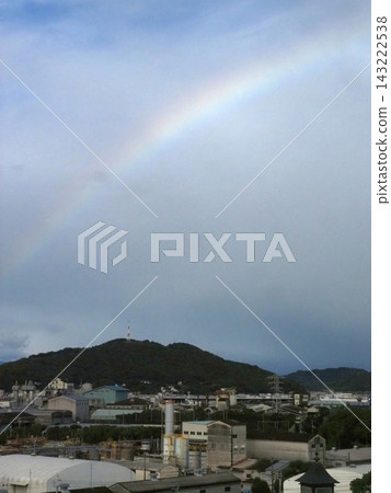 五台山上空的彩虹(雨後高知市的傍晚) 五台山上空的彩虹(雨後高知市的傍晚) 143222538