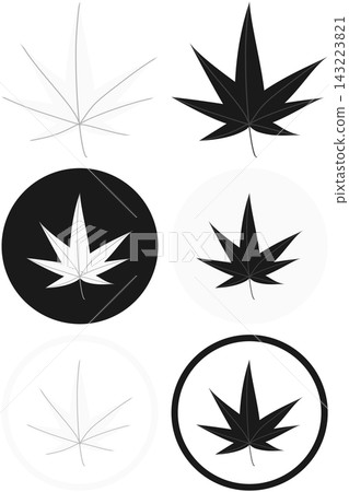 楓葉圖示插畫變體集 / 秋季/秋葉插畫素材 楓葉圖示插畫變體集 / 秋季/秋葉插畫素材 143223821