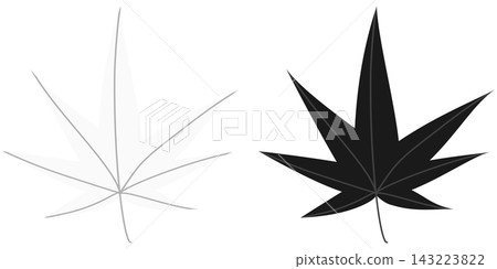 楓葉圖示插畫集 / 秋季/秋葉插畫素材 143223822