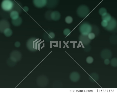 Bokeh-like specks of light floating against a deep green background Bokeh-like specks of light floating against a deep green background 143224378