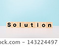 Solution Block Letters 143224497