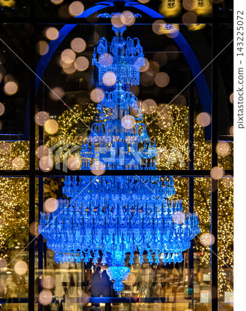 Large chandelier and illuminations at Ebisu Garden Place Large chandelier and illuminations at Ebisu Garden Place 143225072