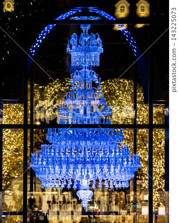 Large chandelier and illuminations at Ebisu Garden Place Large chandelier and illuminations at Ebisu Garden Place 143225073
