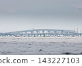 lots of sailing derricks on the horizon on a clear sunny day, young participants of the Optimist class city championship 143227103