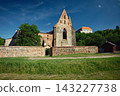 Rosa Coeli Monastery in Dolni Kounice, South Moravia, Czech Republic, aerial drone view 143227738