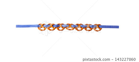 Oktoberfest background with brezel, isolated Oktoberfest background with brezel, isolated 143227860