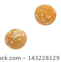 Falling dried peas isolated on white background full depth of field 143228129