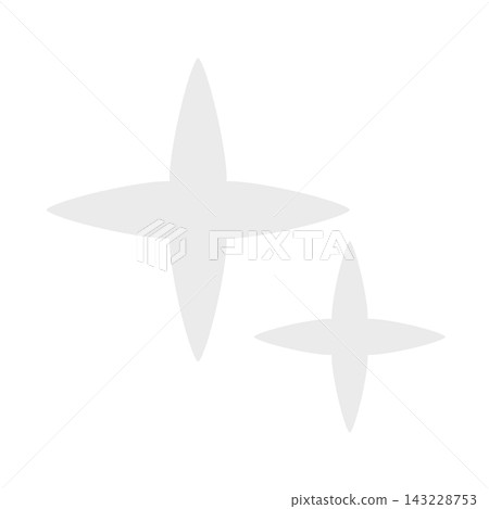 Sparkling Star Icon - Simple - Gray Sparkling Star Icon - Simple - Gray 143228753