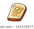 Toast Cute and Relaxing Characters 143229977