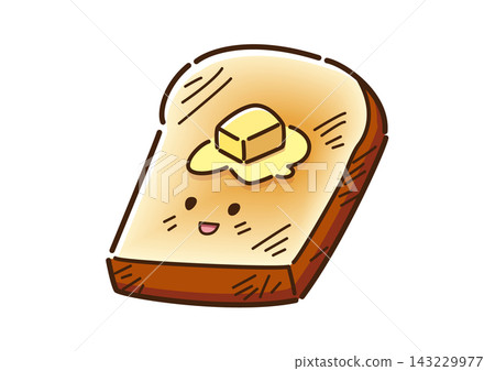 Toast Cute and Relaxing Characters Toast Cute and Relaxing Characters 143229977