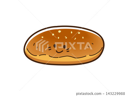 Fried bread, cute character Fried bread, cute character 143229988