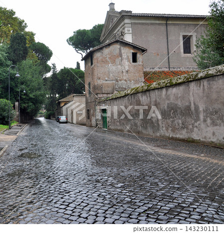 The Church of San Cesare de' Appia is located near the Appian Way in Rome, Italy. The Church of San Cesare de' Appia is located near the Appian Way in Rome, Italy. 143230111