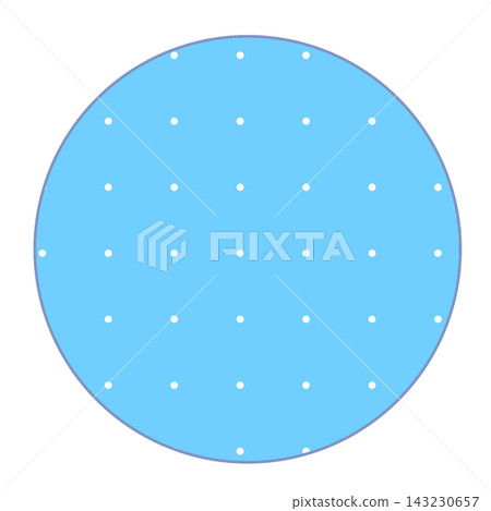 Light blue circular polka dot background material Light blue circular polka dot background material 143230657