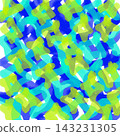 Colorful blue background material 143231305