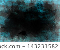 Dark and heavy watercolor background material 143231582