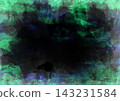 Dark and heavy watercolor background material 143231584