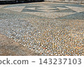 Greece, Macedonia, Pella Archaeological Site, Capital of the Ancient Macedonian Kingdom, River Stone Mosaic Floor 143237103