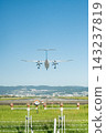 「大阪府」（九月）[飛機] 從伊丹機場旁的豐中翼公園看到的飛機起降景象 143237819