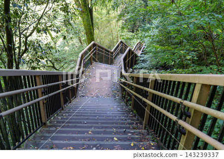 Sakemizu Falls: Stairs leading to the observation deck (photo taken going downhill) Sakemizu Falls: Stairs leading to the observation deck (photo taken going downhill) 143239337
