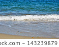 Amanohashidate: A beautiful sea with white sand and green pine trees (Miyazu City, Kyoto Prefecture) 143239879