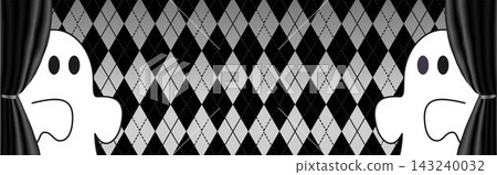 Banner, Halloween, Background, Frame, Ghost, Diamond Pattern, Wallpaper, Design Material Banner, Halloween, Background, Frame, Ghost, Diamond Pattern, Wallpaper, Design Material 143240032