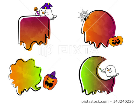 halloween speech bubble halloween speech bubble 143240226