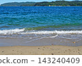 Amanohashidate: A beautiful sea with white sand and green pine trees (Miyazu City, Kyoto Prefecture) 143240409
