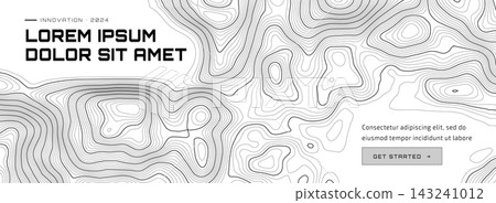 Layer map pattern line digital contour sea with topographic ocean. Topography compass mountain world terrain europe nautical. Abstract topograph for stock illustration. Layer map pattern line digital contour sea with topographic ocean. Topography compass mountain world terrain europe nautical. Abstract topograph for stock illustration. 143241012