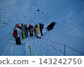 Under the blue sky, traversing glaciers - Iceland, the land of glaciers and volcanoes 143242750