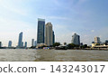 Bangkok's skyline as seen from the Chao Phraya River 143243017