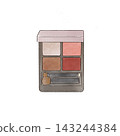 Eyeshadow palette, eyeshadow illustrations Eyeshadow palette, eyeshadow illustrations 143244384