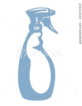 Cleaning spray. Vector drawing icon Cleaning spray. Vector drawing icon 143245314
