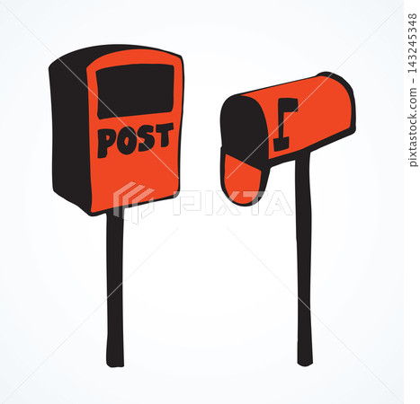 Mailbox. Vector drawing Mailbox. Vector drawing 143245348