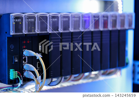 industrial PLC automation system industrial PLC automation system 143245659