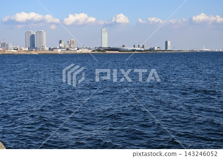 海對岸的幕張新城 海對岸的幕張新城 143246052