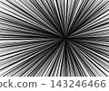 Effect lines used to express urgency or speed. A material used in manga. 143246466