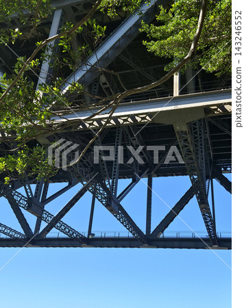 The lower structure of the Harbour Bridge 143246552