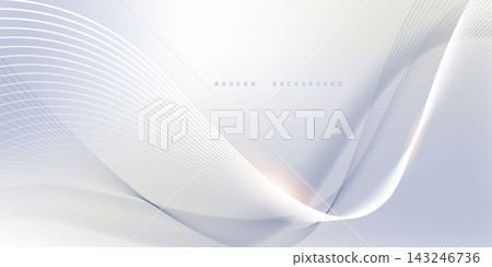 white abstract background modern vector illustration 143246736