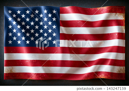 classic american flag with rustic vintage finish and timeless patriotic classic american flag with rustic vintage finish and timeless patriotic 143247139