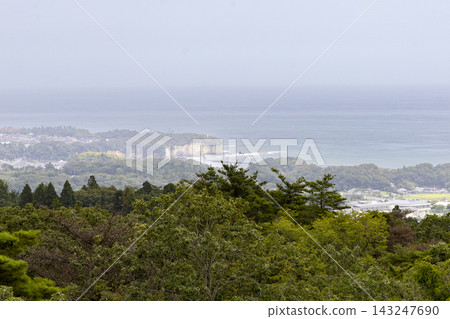 從荻津山自然公園南側觀景台眺望的景色 從荻津山自然公園南側觀景台眺望的景色 143247690